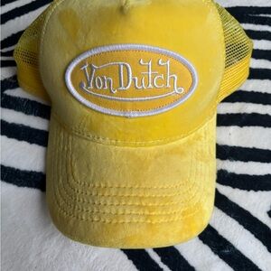 Von Dutch Yellow Trucker Hat